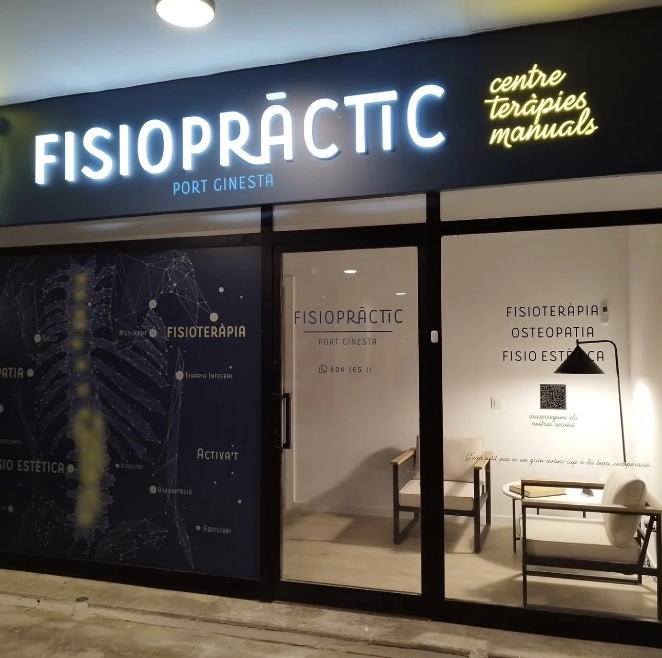 Fachada Fisiopràctic Port Ginesta